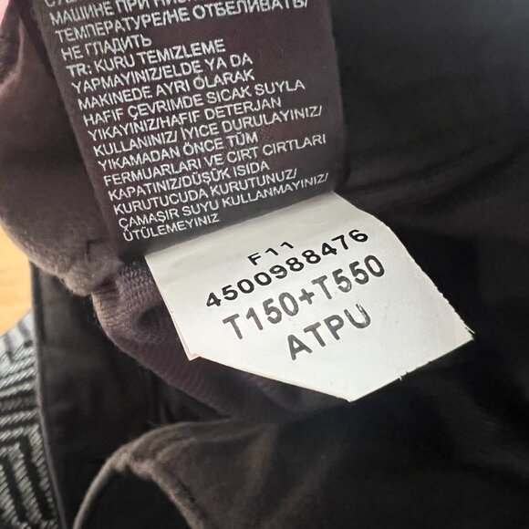 The North Face Men's Black Waterproof HyVent Snowboard Ski Pants Size Small - Picture 10 of 10